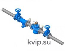 Рекомендуемая схема монтажа АЗ АТОМ ATLANT DN 15 PN 25 Регулятора давления после себя пилотного типа